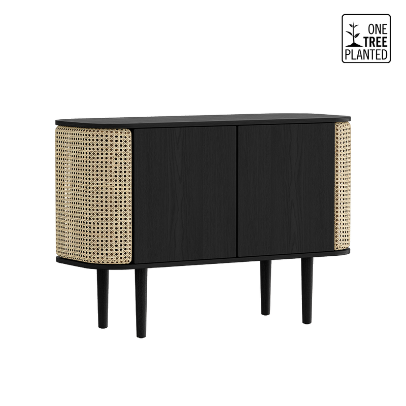 Treasures Black Oak | 2 portes Cabinet